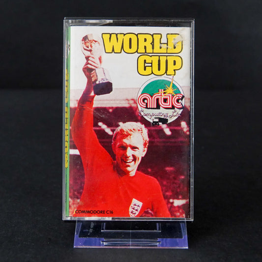 World Cup - Commodore 16 C16 Plus / 4 Kassette - CiB - Gebraucht