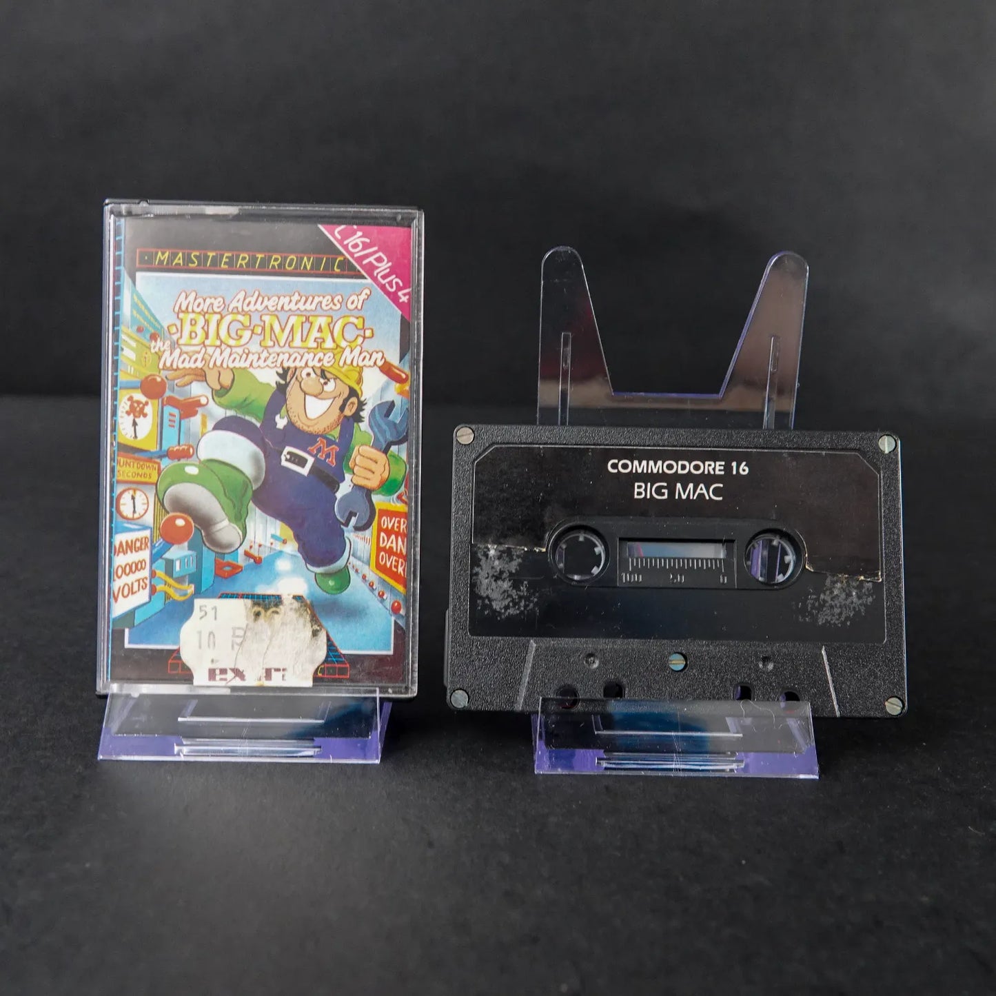 More Adventures of Mig Mac - Commodore 16 C16 Plus 4 Kassette - CiB - Gebraucht