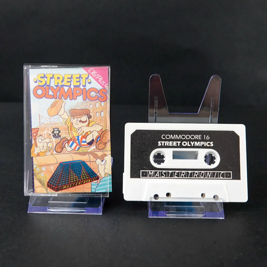 Street Olympics - Commodore 16 C16 Plus / 4 Kassette - CiB - Gebraucht
