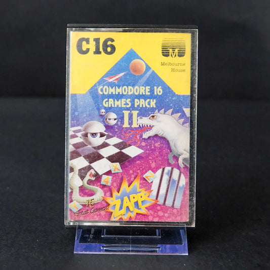 Games Pack II / 2 - Commodore 16 C16 Plus / 4 Kassette - CiB - Gebraucht