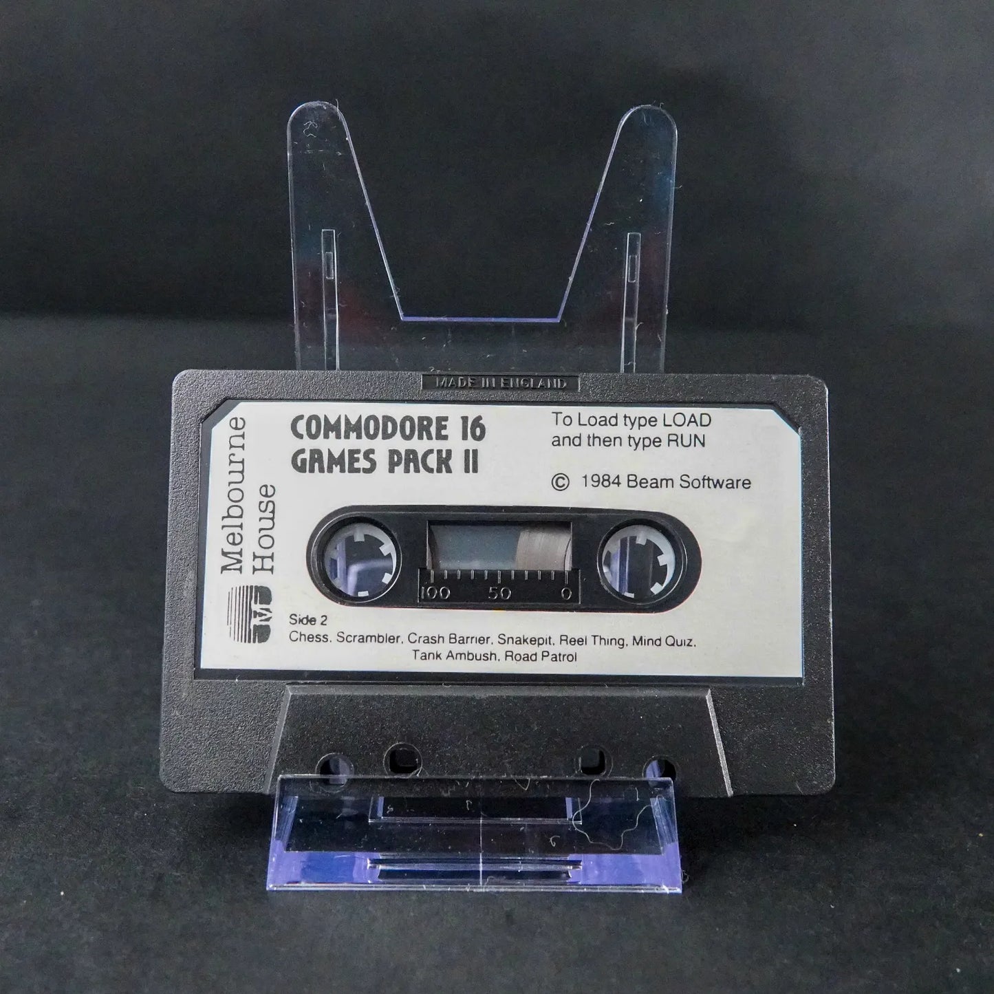 Games Pack II / 2 - Commodore 16 C16 Plus / 4 Kassette - CiB - Gebraucht