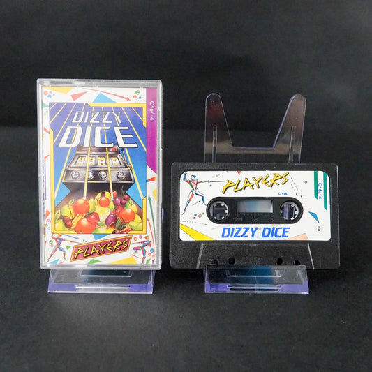 Dizzy Dice Players - Commodore 16 C16 Plus / 4 Kassette - CiB - Gebraucht