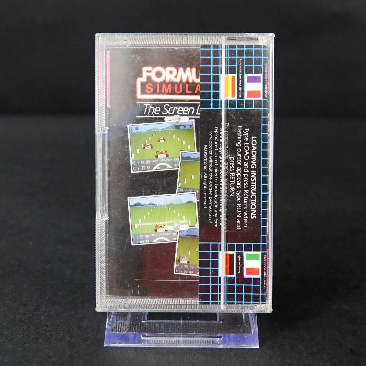 Formula 1 Simulator - Commodore 16 C16 Plus / 4 Kassette - CiB - Gebraucht