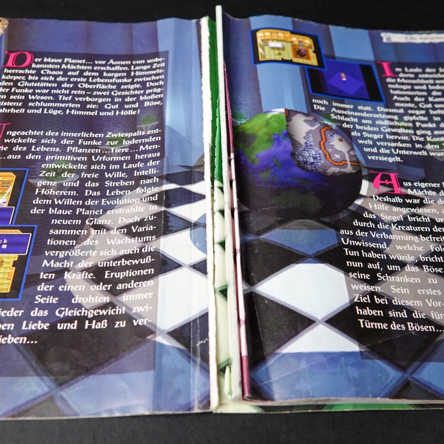 Terranigma - Super Nintendo SNES - mit OVP und Anleitung - PAL - Deutsch