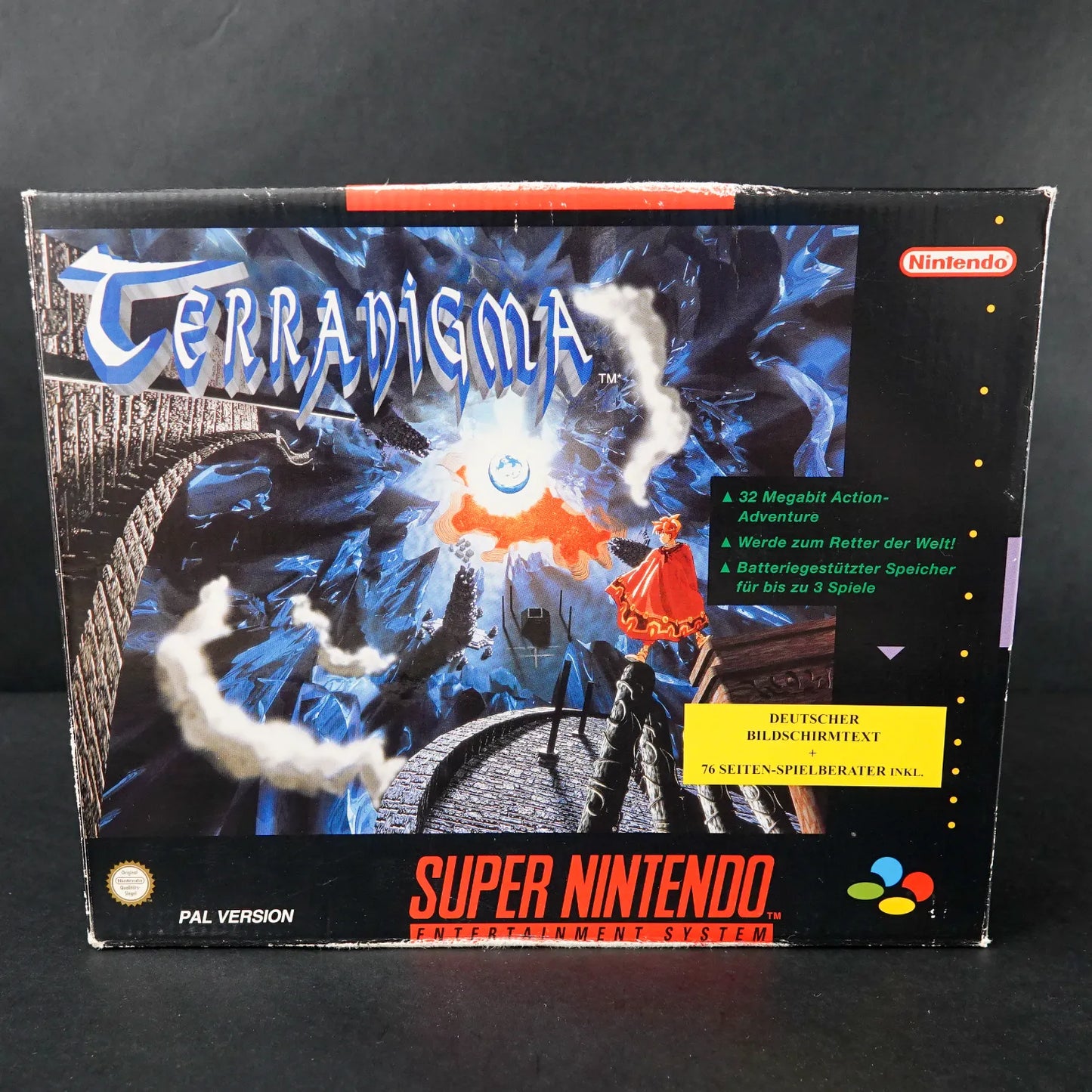 Terranigma - Super Nintendo SNES - mit OVP und Anleitung - PAL - Deutsch