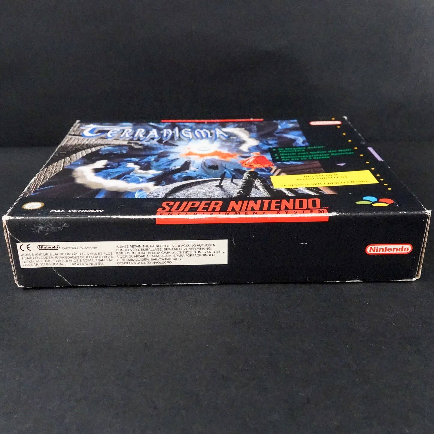 Terranigma - Super Nintendo SNES - mit OVP und Anleitung - PAL - Deutsch