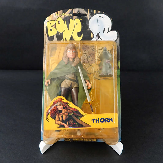Jeff Smith's BONE - Thorn - Action Figur Series 2 mit Schwert & Baby Ratte - OVP