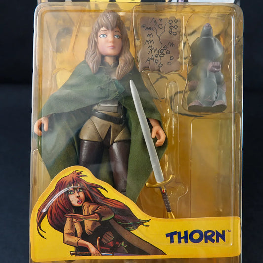 Jeff Smith's BONE - Thorn - Action Figur Series 2 mit Schwert & Baby Ratte - OVP