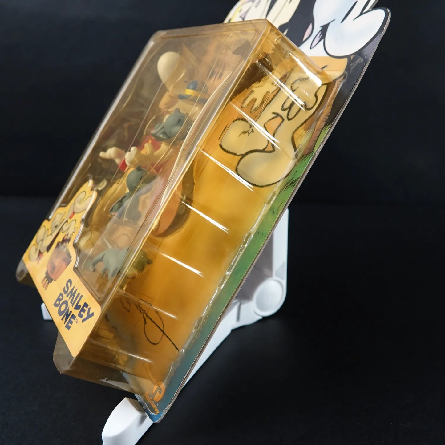 Jeff Smith's BONE Action Figur - Smiley Bone - Komplett - OVP beschädigt