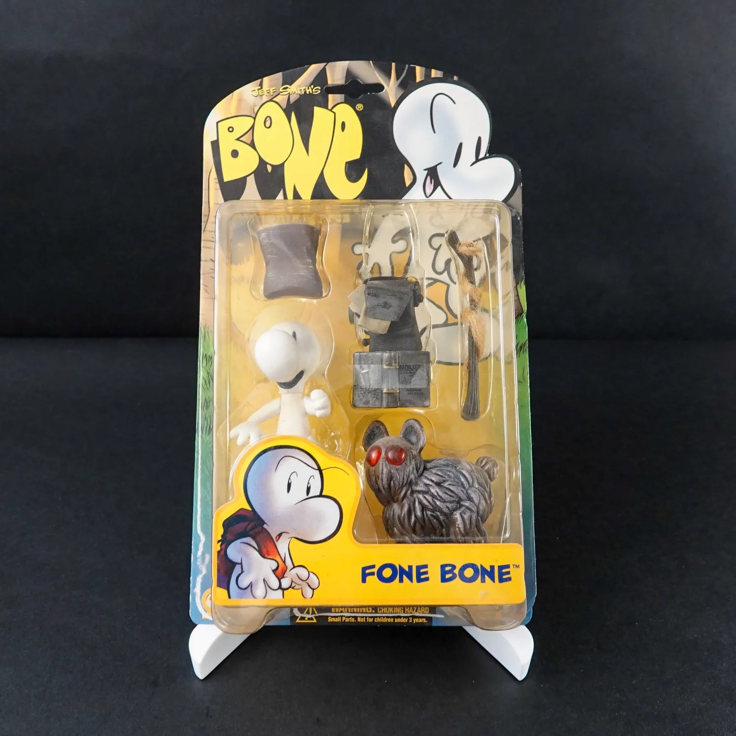 Jeff Smith's BONE Action Figur - Fone Bone - Komplett - OVP beschädigt