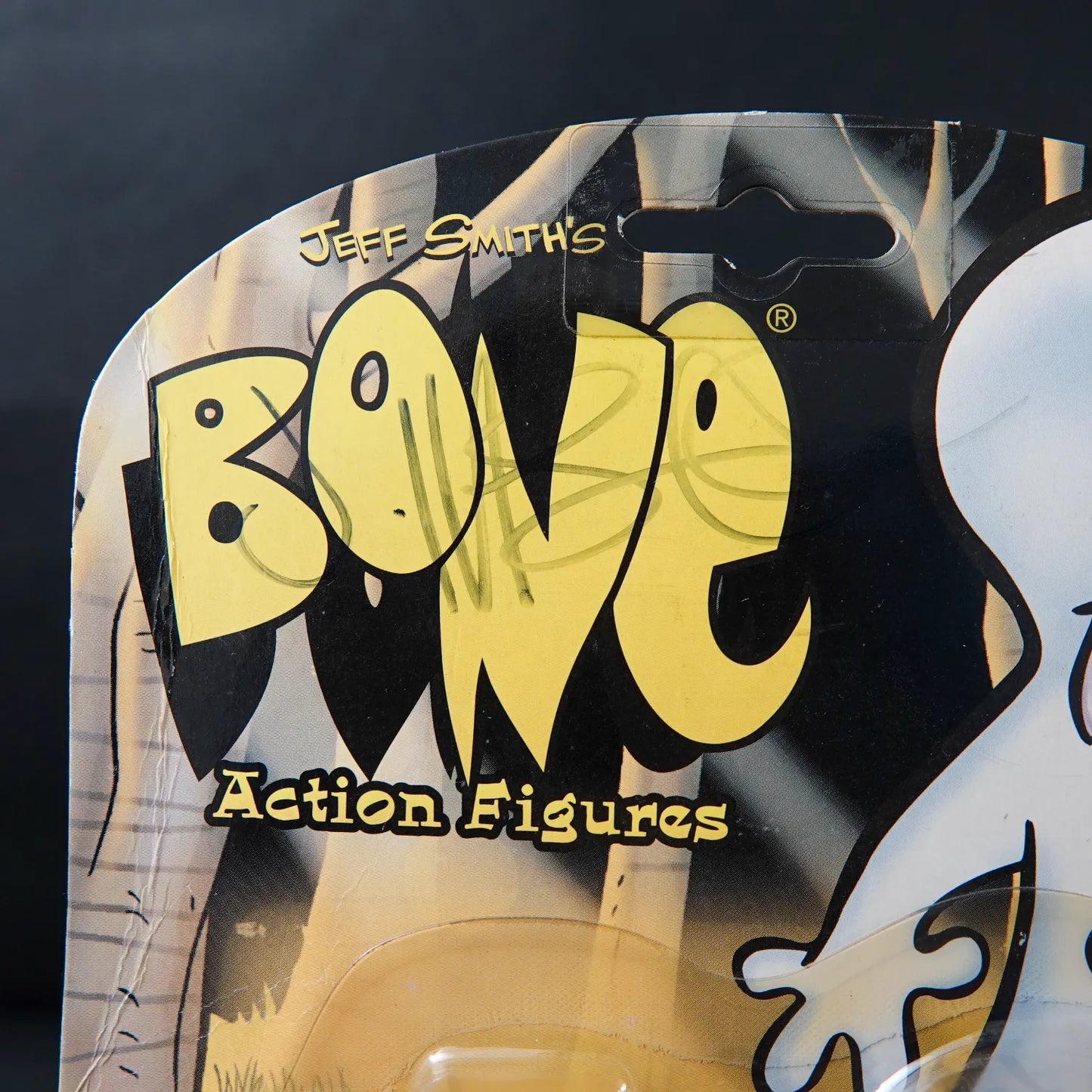 BONE Action Figur - Rat Creature - HANDSIGNIERT von Jeff Smith - OVP