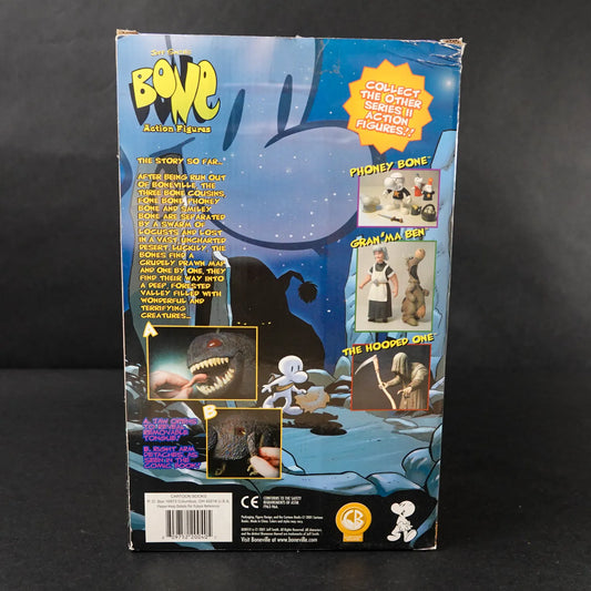 Jeff Smith's BONE Action Figur - Kingdok - Resaurus Series 1 - in OVP Window-Box