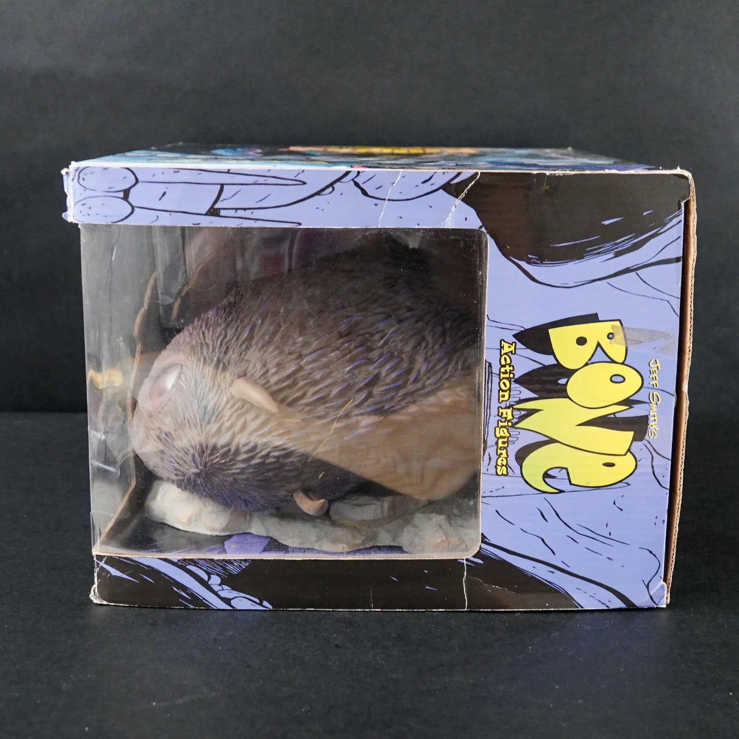 Jeff Smith's BONE Action Figur - Kingdok - Resaurus Series 1 - in OVP Window-Box