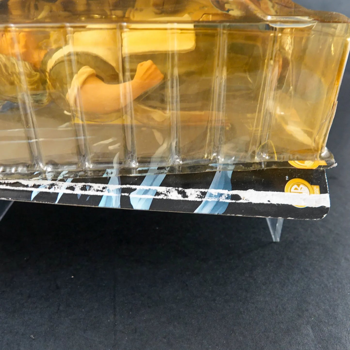 Jeff Smith's BONE Action Figur - Granma Ben - mit Cow Suit - OVP beschädigt