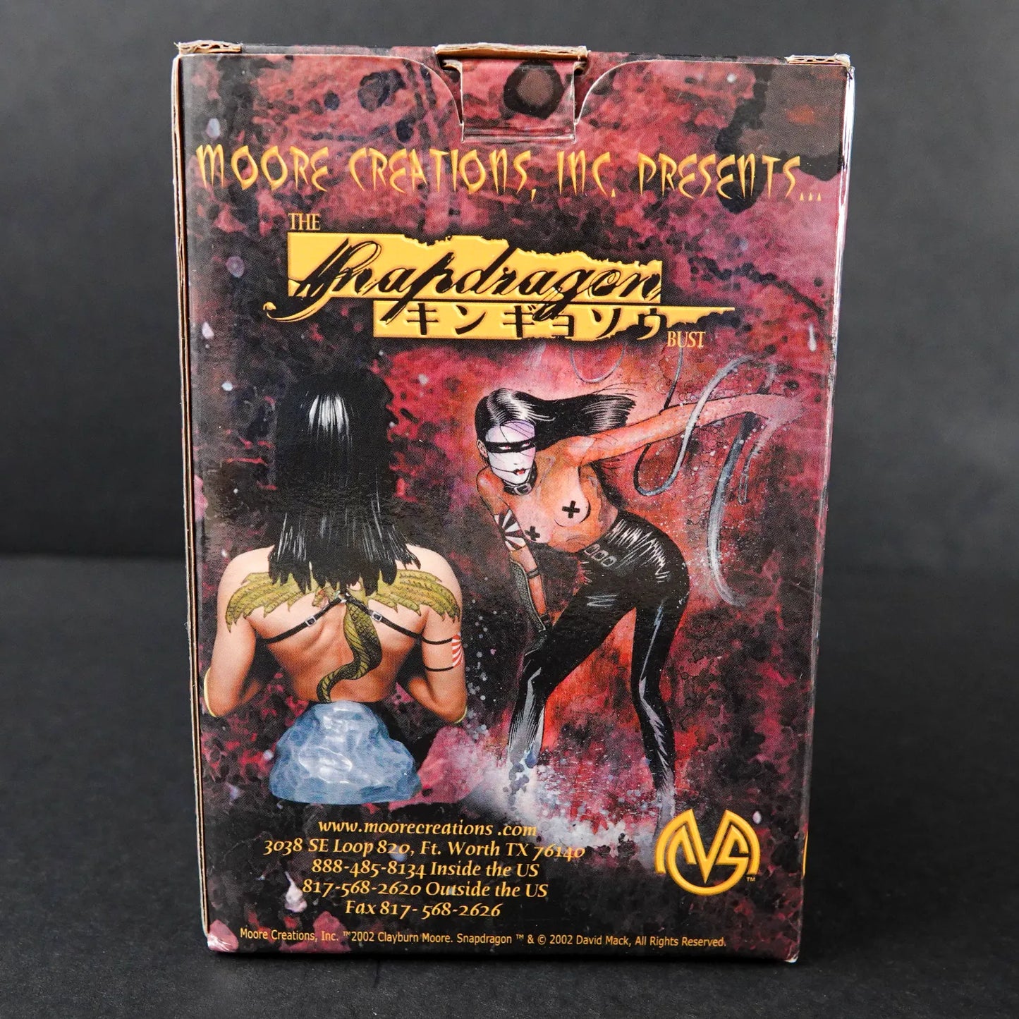 Kabuki Snapdragon - Moore Action Collectibles - Limitierte Edition 551/3000 OVP