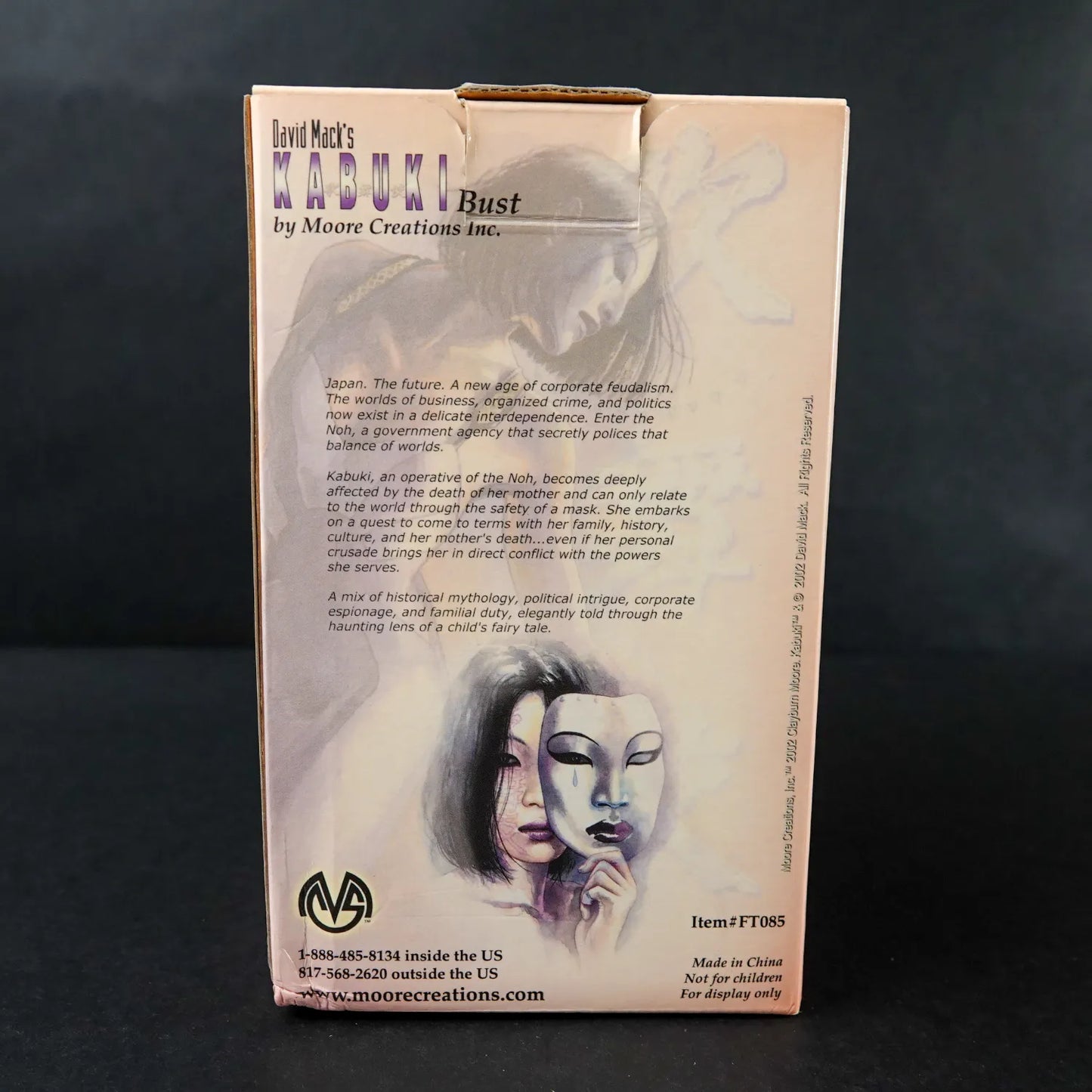 Kabuki Bust - Moore Action Collectibles - Limitierte Edition 970/3000 - OVP