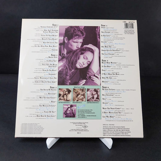 BRAVO Kuschel Rock 4 Collection - 3 Vinyls Schallplatten 6 Seiten - Vollständig