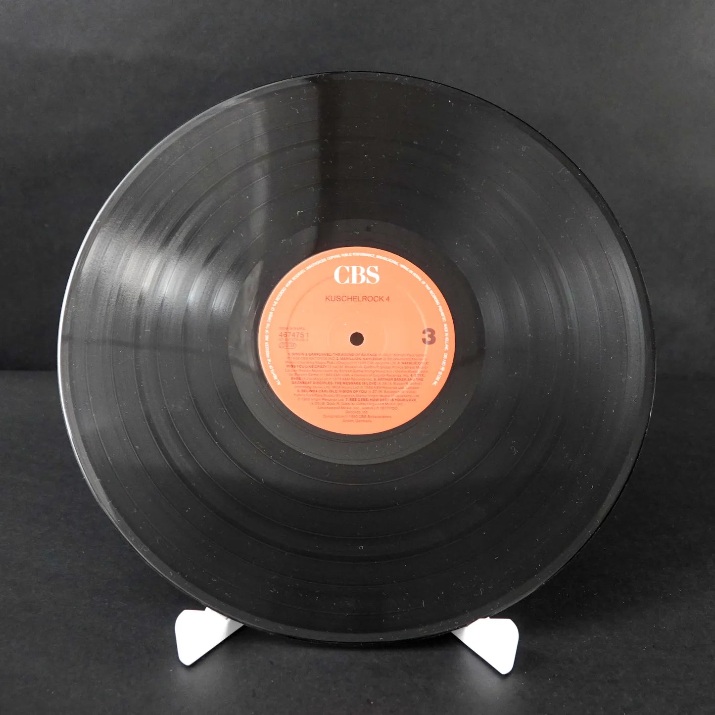 BRAVO Kuschel Rock 4 Collection - 3 Vinyls Schallplatten 6 Seiten - Vollständig