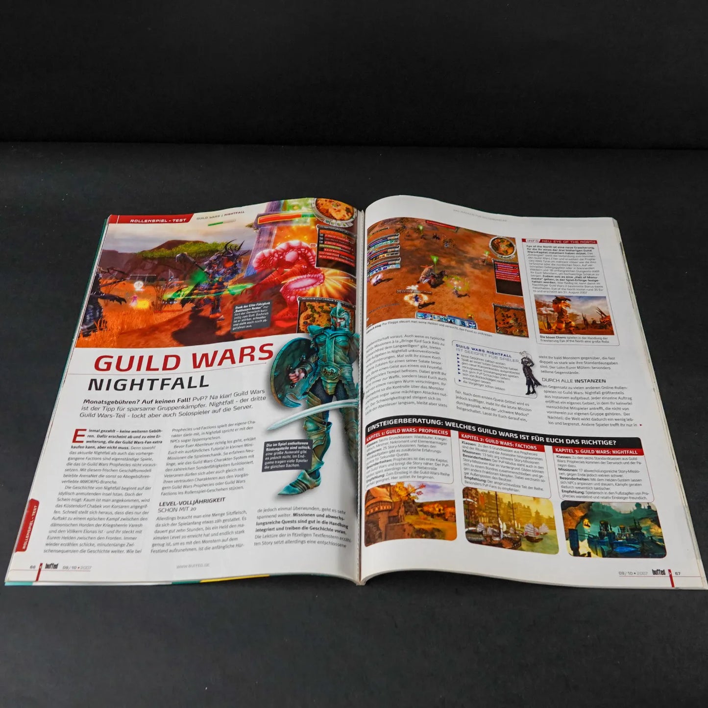 buffed - Das Magazin für Rollenspieler - Ausgabe 09-10 2007 - Gaming Zeitschrift