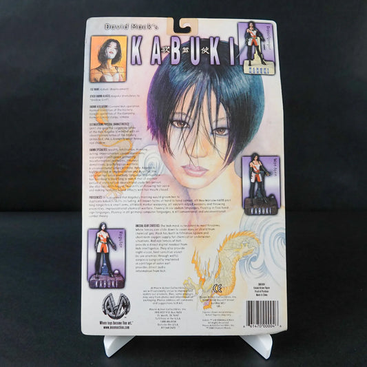 David Mack's Kabuki Moore Action Figur - Modell CM0003 - Geöffnet / vollständig