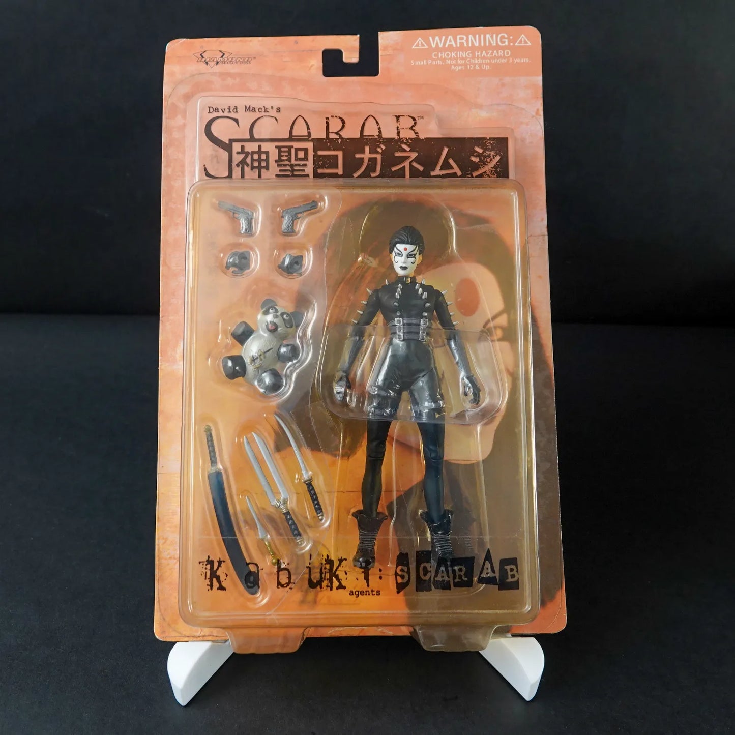 Kabuki Scarab (Keiko) - Diamond Select Toys - Mit Scarred Panda Zubehör - OVP