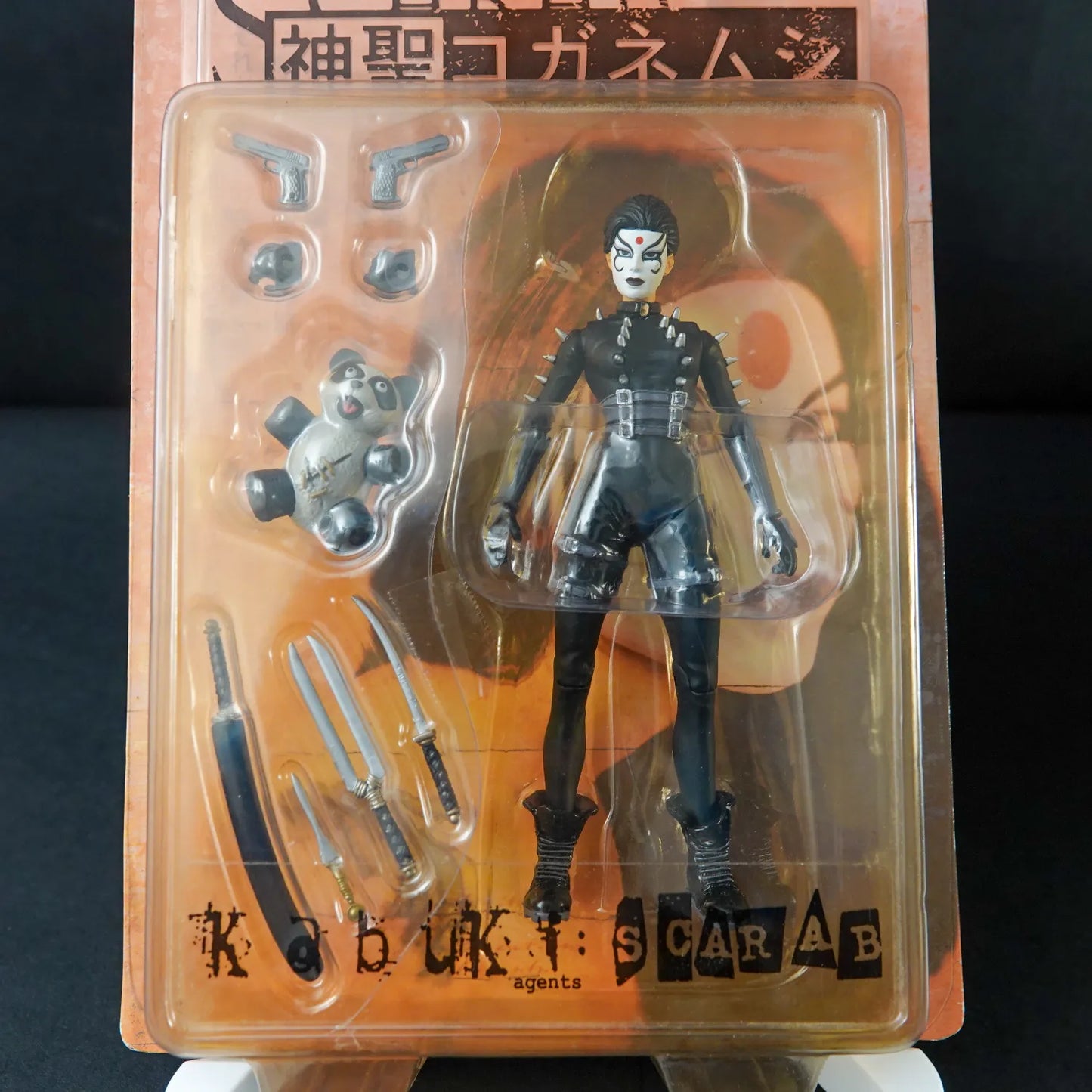 Kabuki Scarab (Keiko) - Diamond Select Toys - Mit Scarred Panda Zubehör - OVP