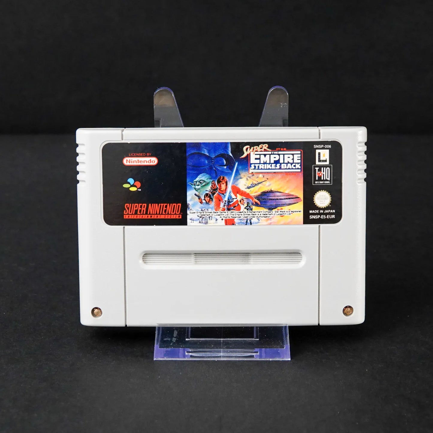 Super Star Wars: The Empire Srikes Back - Super Nintendo SNES - Nur Modul - PAL