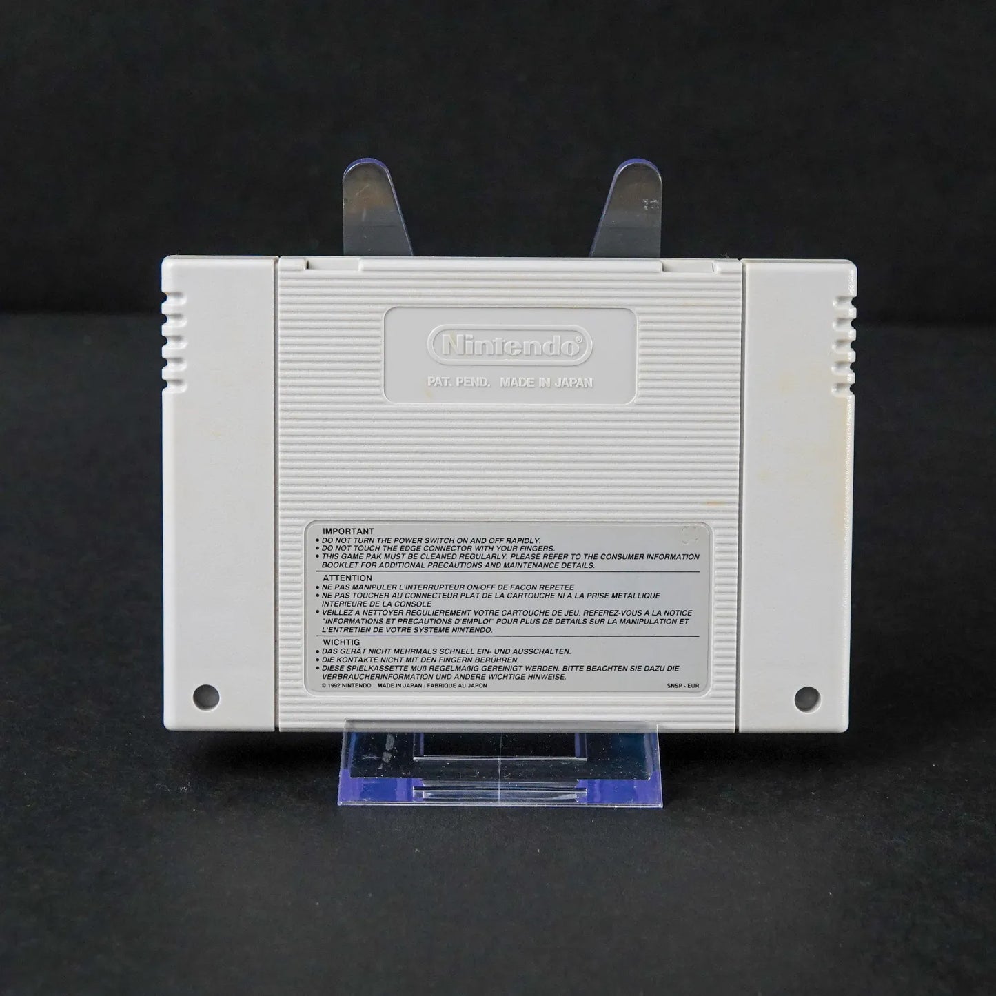 Sparkster - Spiel für Super Nintendo SNES - Nur Modul - PAL - Sehr guter Zustand