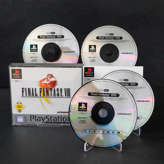 Final Fantasy VIII / 8 - Playsation 1 PS1 Platinum - Deutsch - Gebraucht
