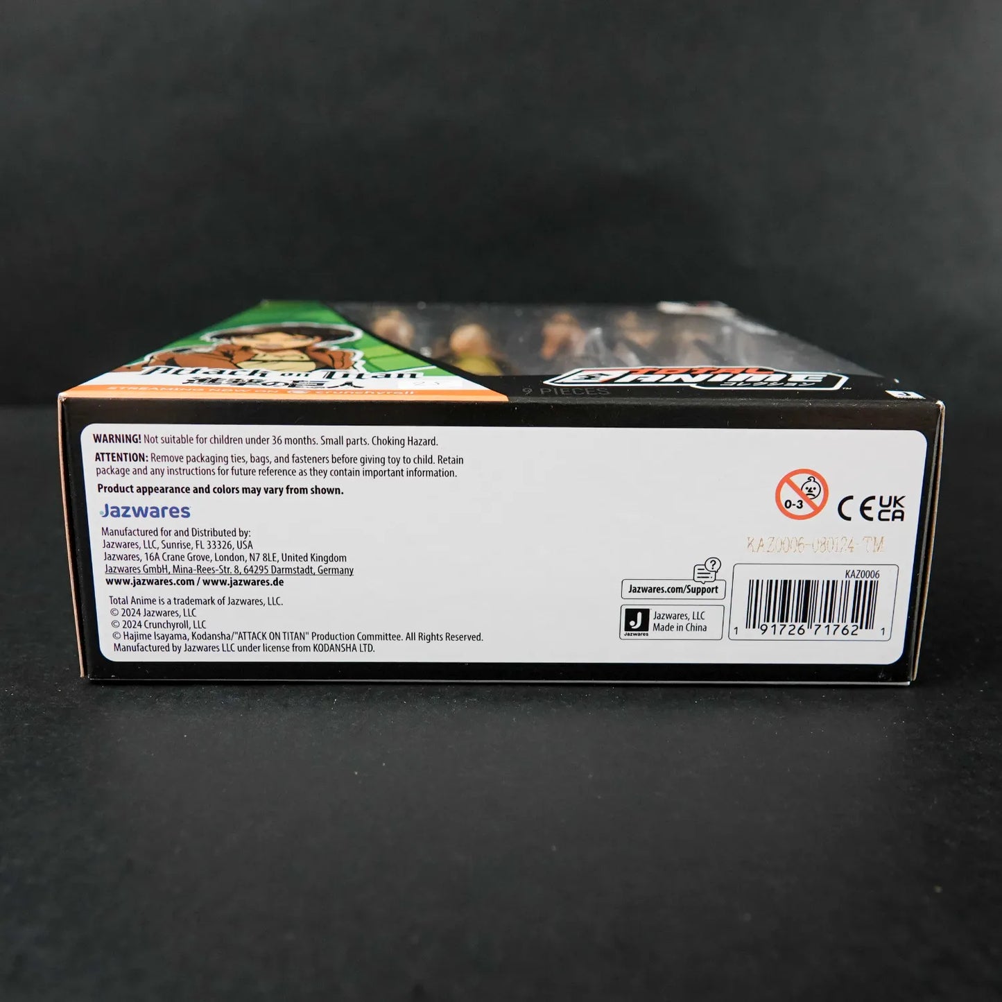 Attack on Titan - Eren Jaeger Action Figur - Bandai / Banpresto - Neu & OVP