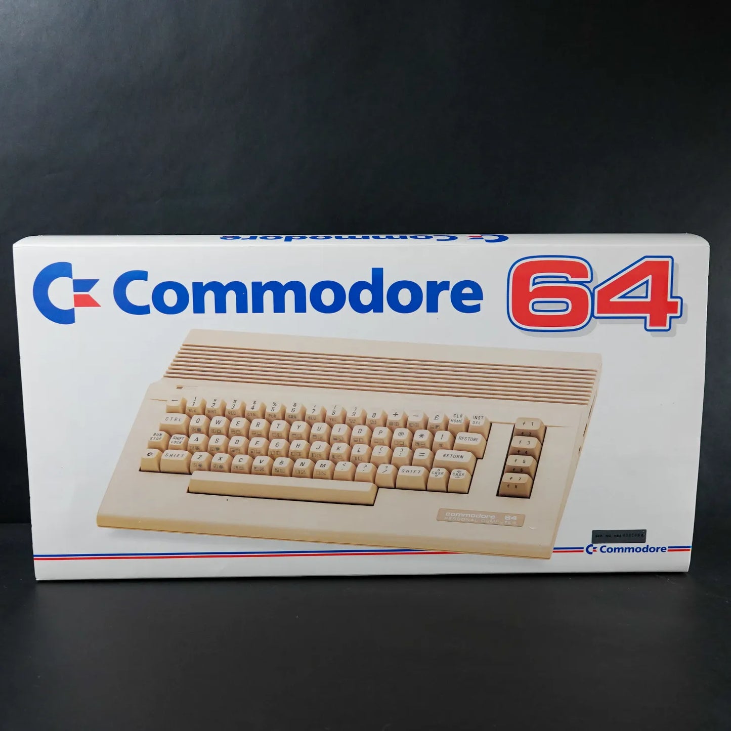 Commodore 64 / C64 Brotkasten in Styropor Inlay und OVP - MATCHING NUMBERS