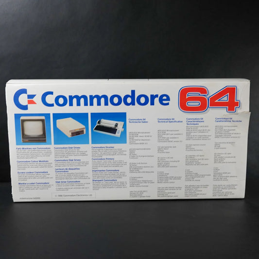 Commodore 64 / C64 Brotkasten in Styropor Inlay und OVP - MATCHING NUMBERS