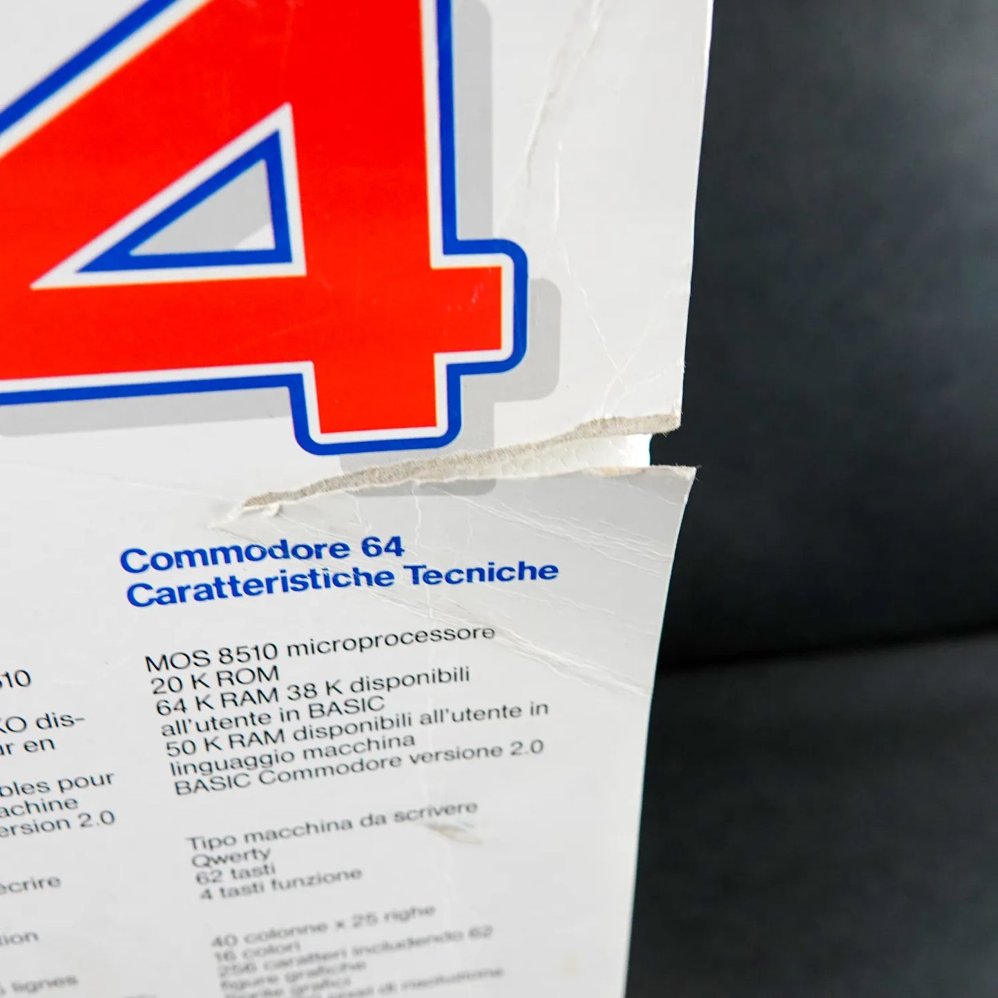Commodore 64 / C64 Brotkasten in Styropor Inlay und OVP - MATCHING NUMBERS