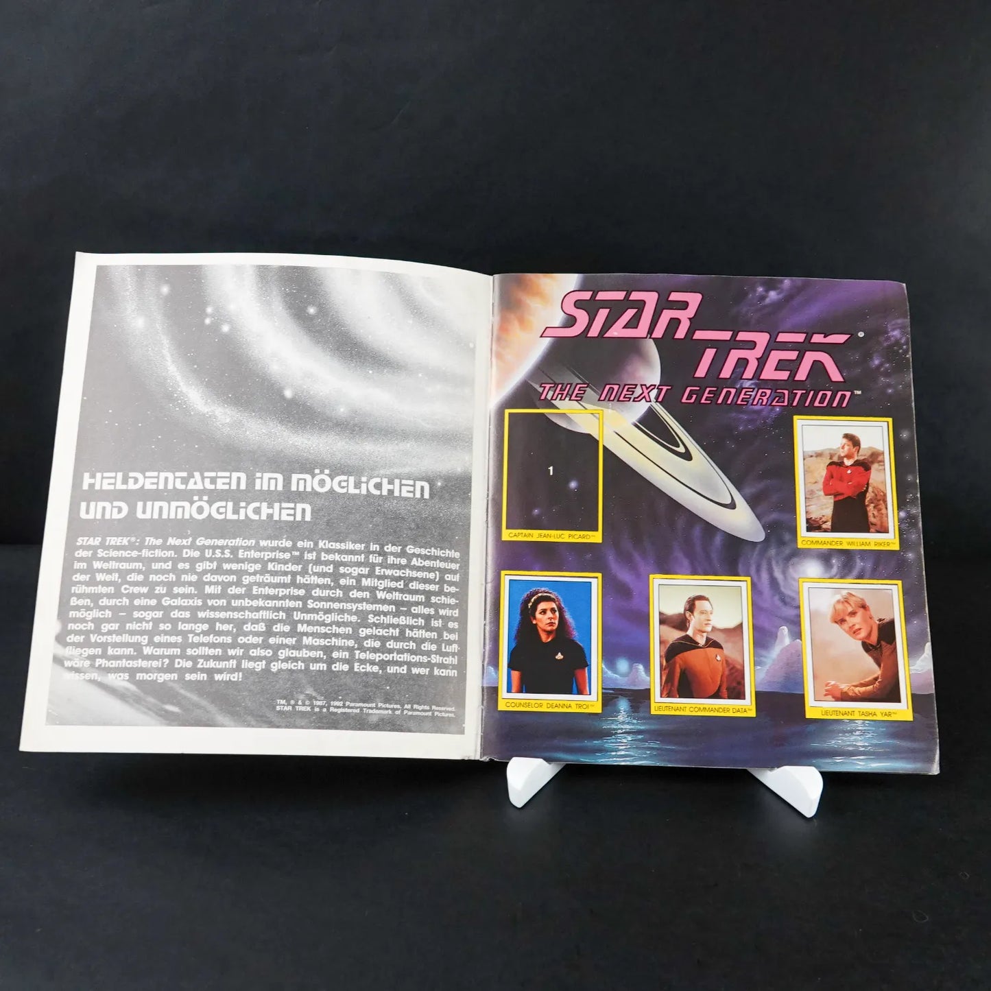 Star Trek: The Next Generation - Panini Sticker-Album 1992 - 230/240 Sticker