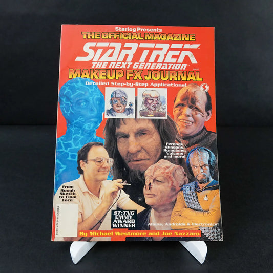 Starlog - Star Trek The Next Generation - Makeup FX Journal - Michael Westmore