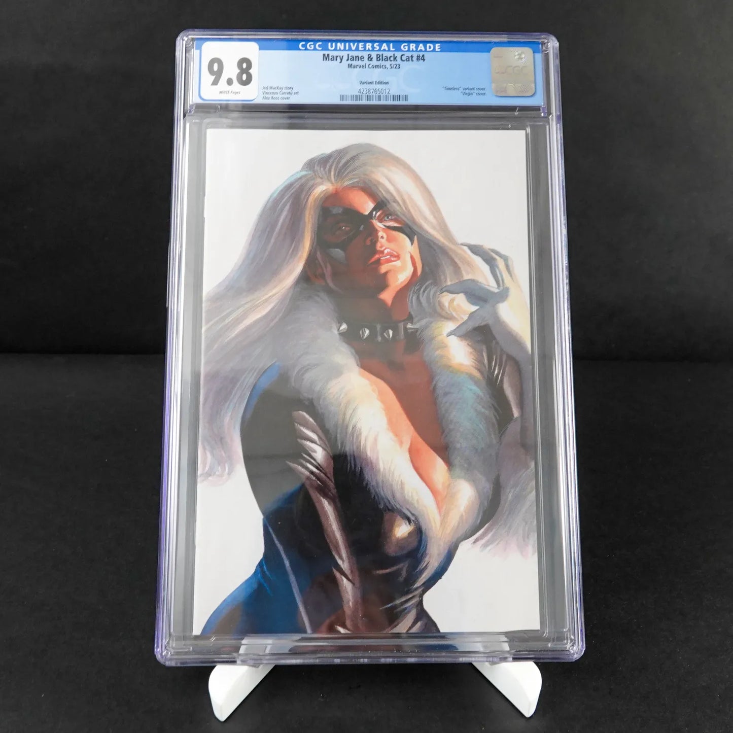 Mary Jane & Black Cat #4 Alex Ross Timeless Virgin Variant - CGC 9.8 White Pages