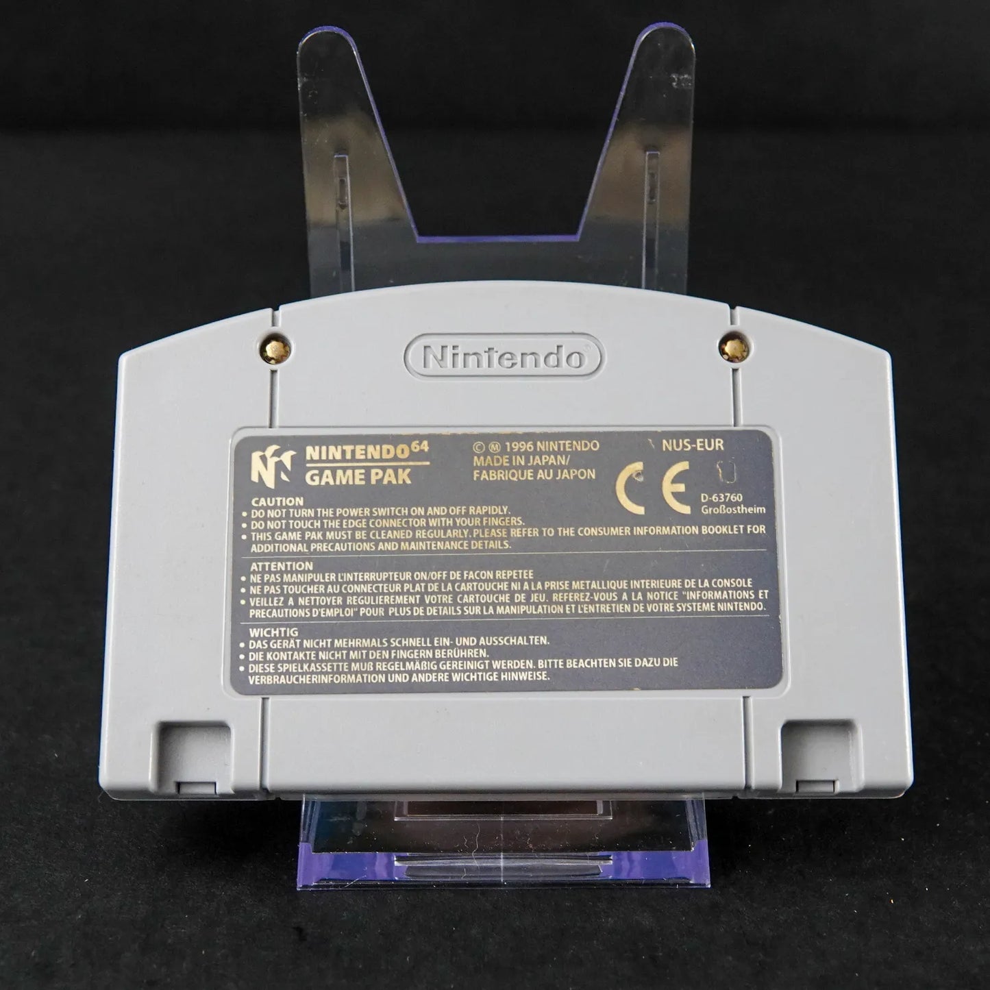 International Superstar Soccer - Nintendo 64 Spiel N64 Game Pak - PAL - Englisch