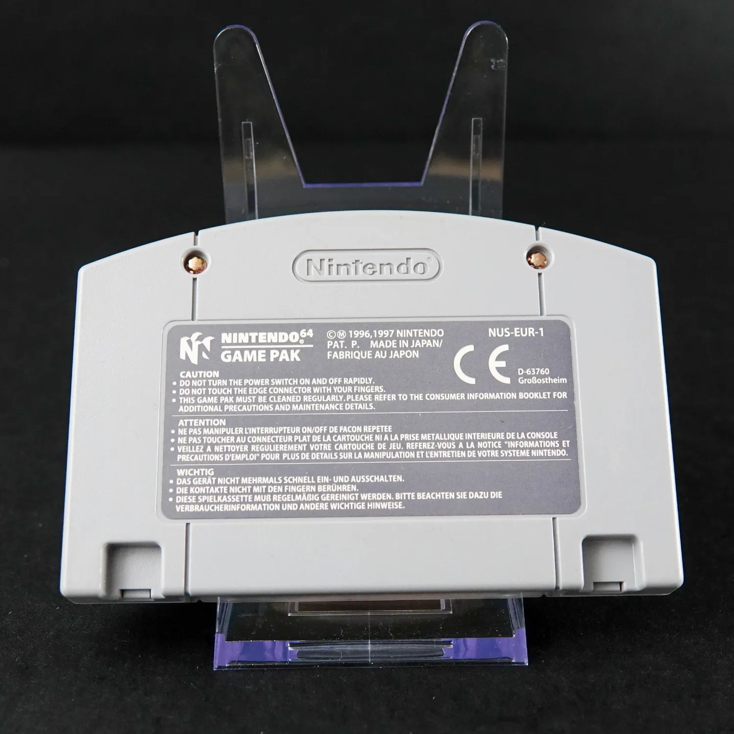 Dark Rift - Nintendo 64 Spiel N64 Game Pak - PAL - Englisch - Nur Modul