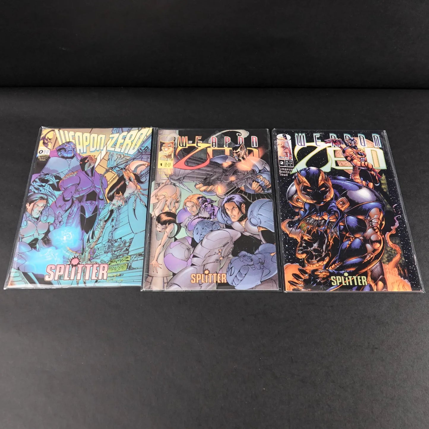 Weapon Zero - Splitter / image Comics - Band 0-15 KOMPLETT - Deutsch