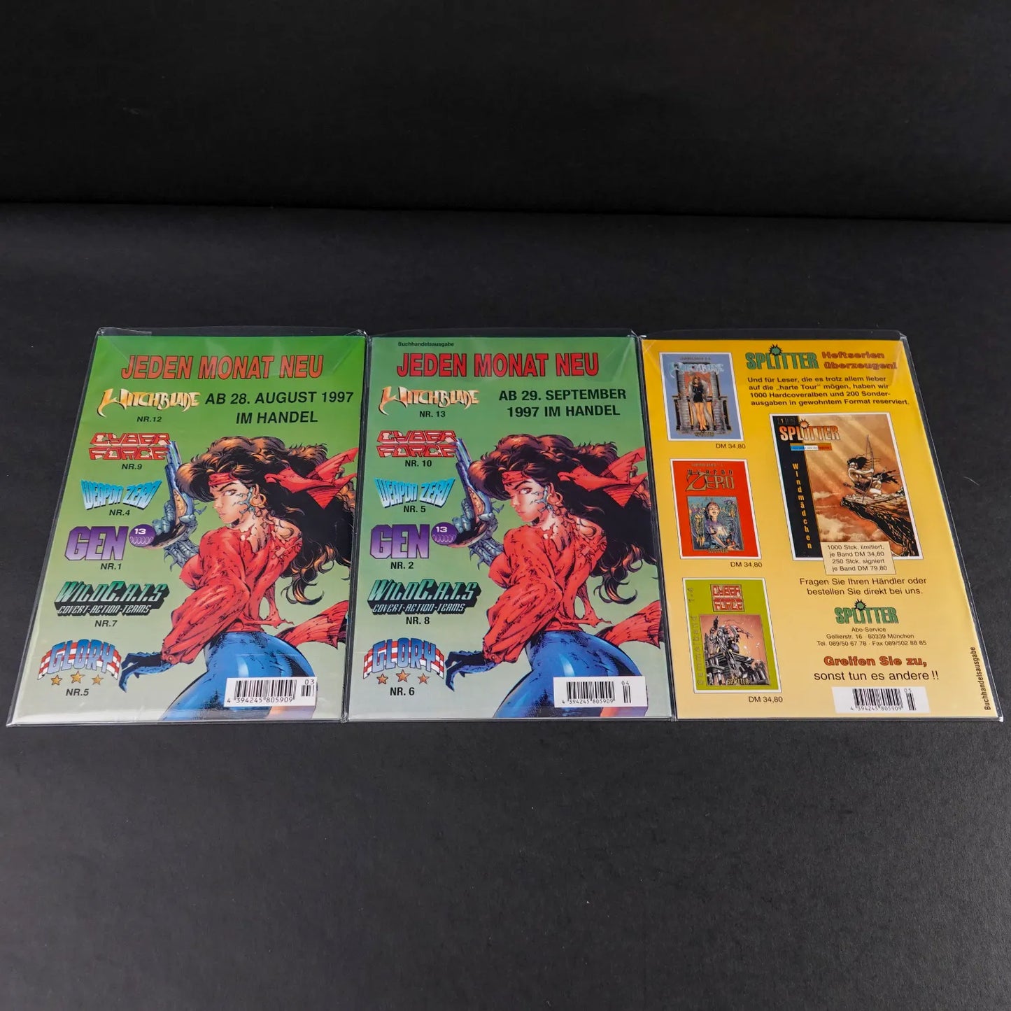 Weapon Zero - Splitter / image Comics - Band 0-15 KOMPLETT - Deutsch