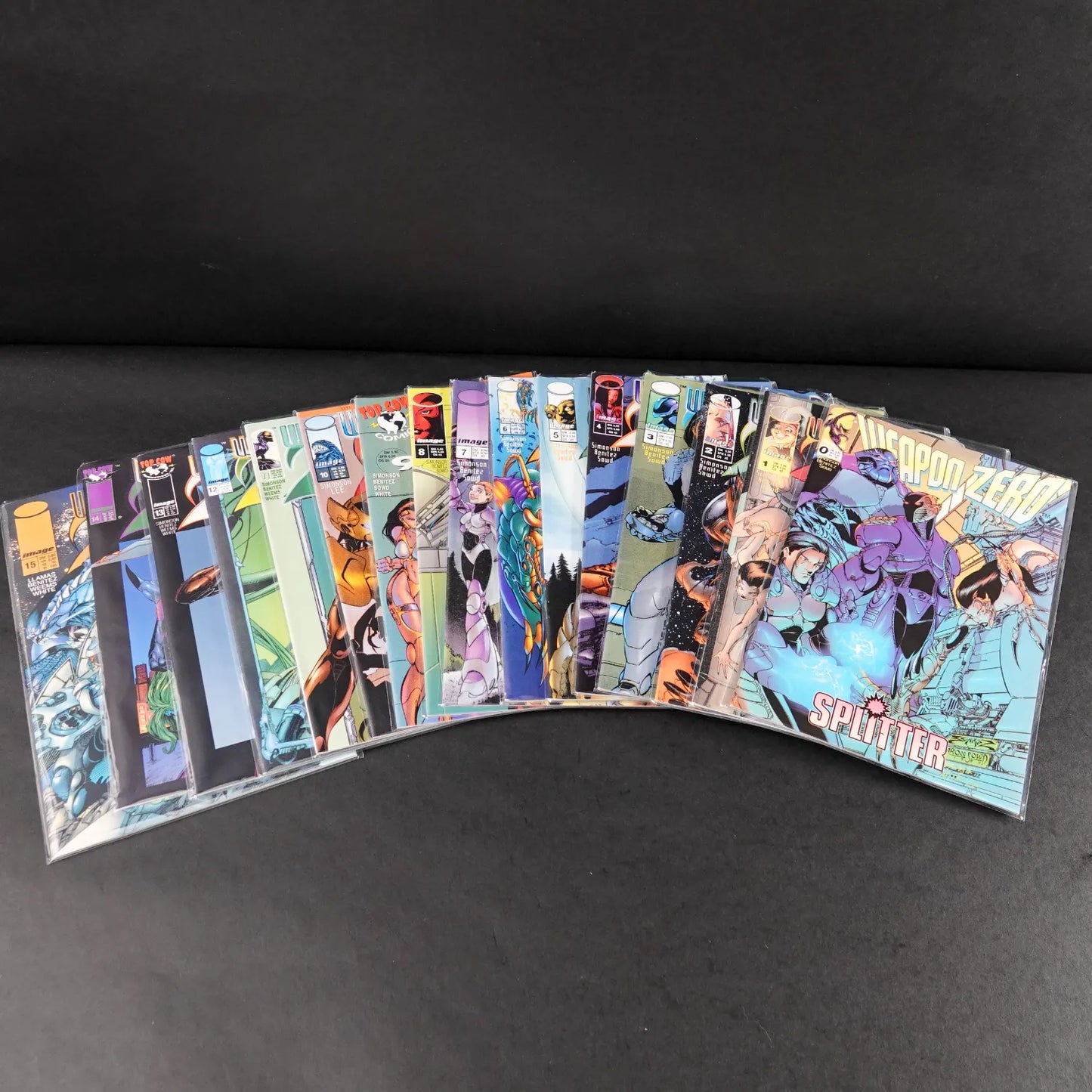 Weapon Zero - Splitter / image Comics - Band 0-15 KOMPLETT - Deutsch