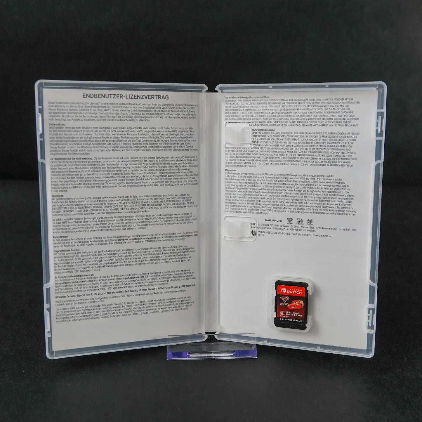 Disney Pixar Cars 3 Driven to Win - Nintento Switch Spiel - Deutsch - Gebraucht