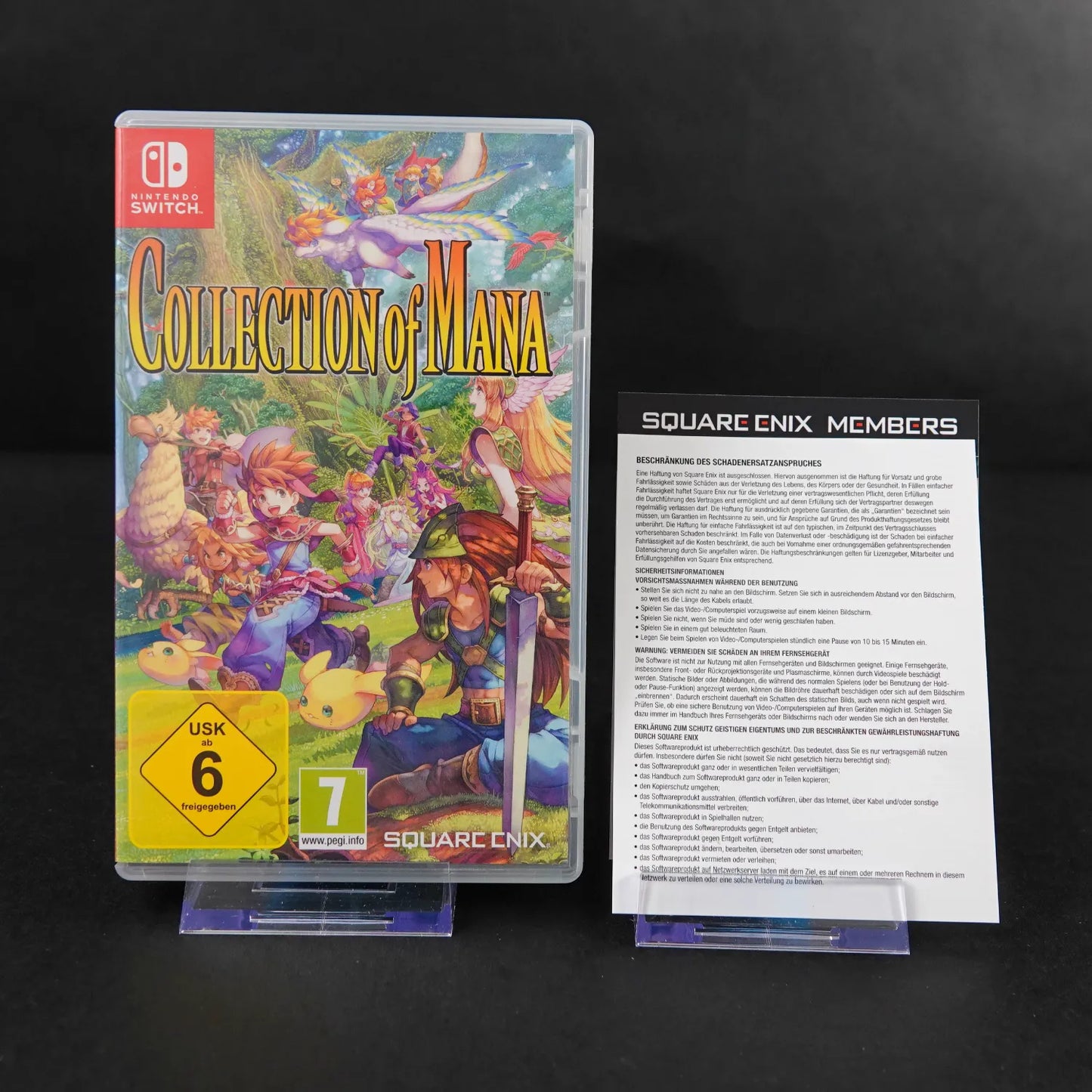 Collection of Mana - Nintendo Switch Spiel - CiB Komplett - Deutsch - Gebraucht