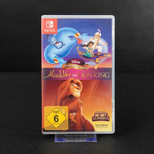 Disney Classic Games Aladdin & Lion King - Nintento Switch - Deutsch - Gebraucht
