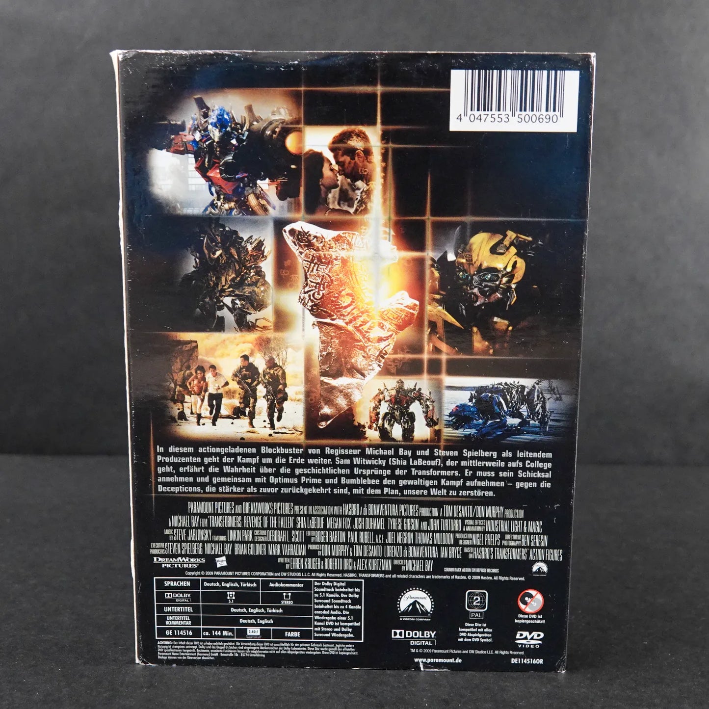 Transformers: Die Rache - DVD mit Sammler Papp-Schuber - Deutsch - Gebraucht