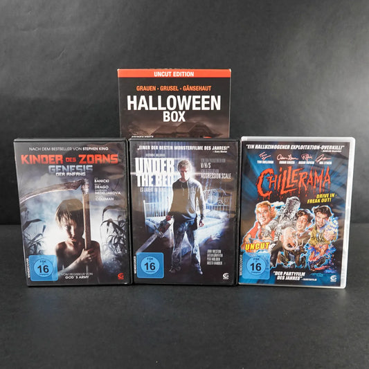 DVD Uncut Horror Halloween Box - Kinder des Zorns + Under the Bed + Chillerama
