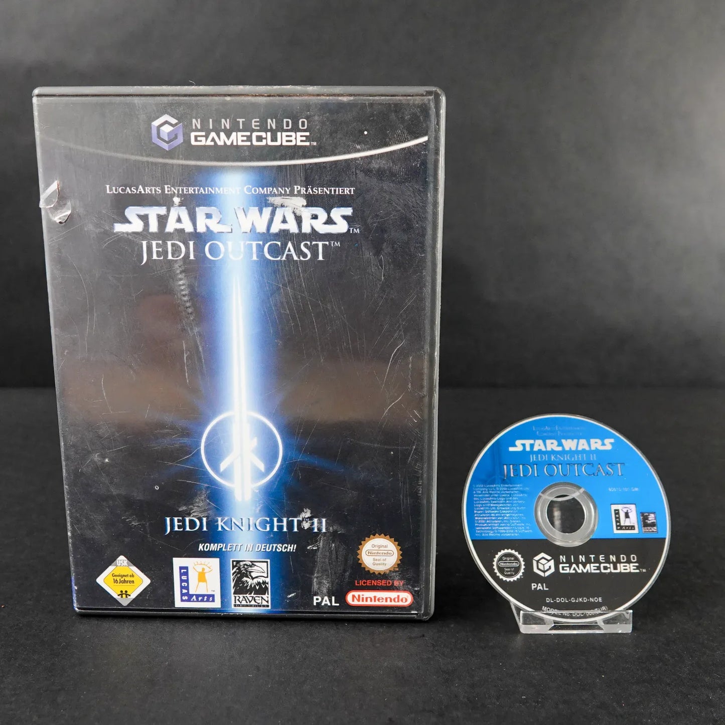 Star Wars Jedi Outcast - Spiel für Nintendo Gamecube - PAL Deutsch - Gebraucht