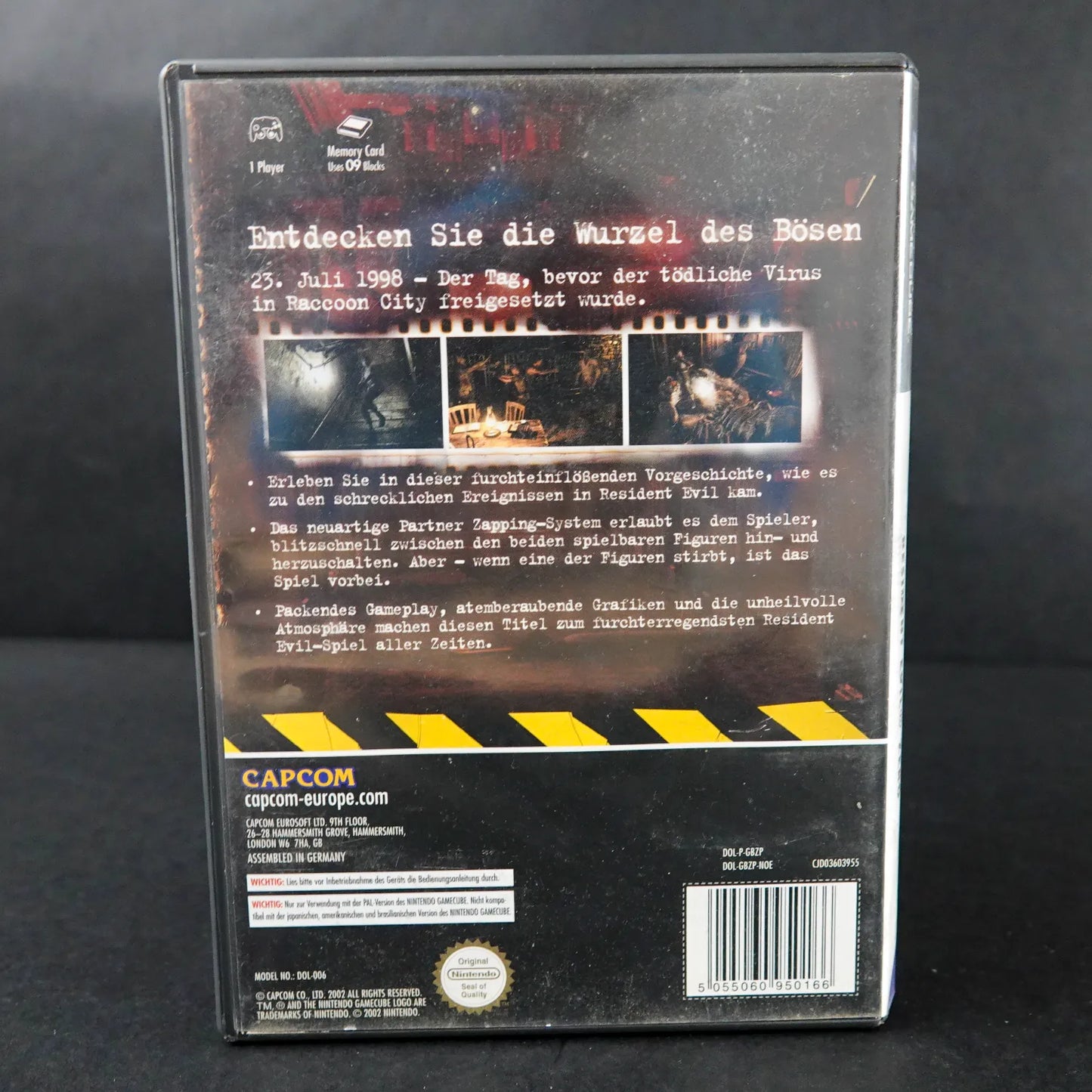 Resident Evil Zero - Spiel für Nintendo Gamecube - PAL Deutsch - CiB - Gebraucht