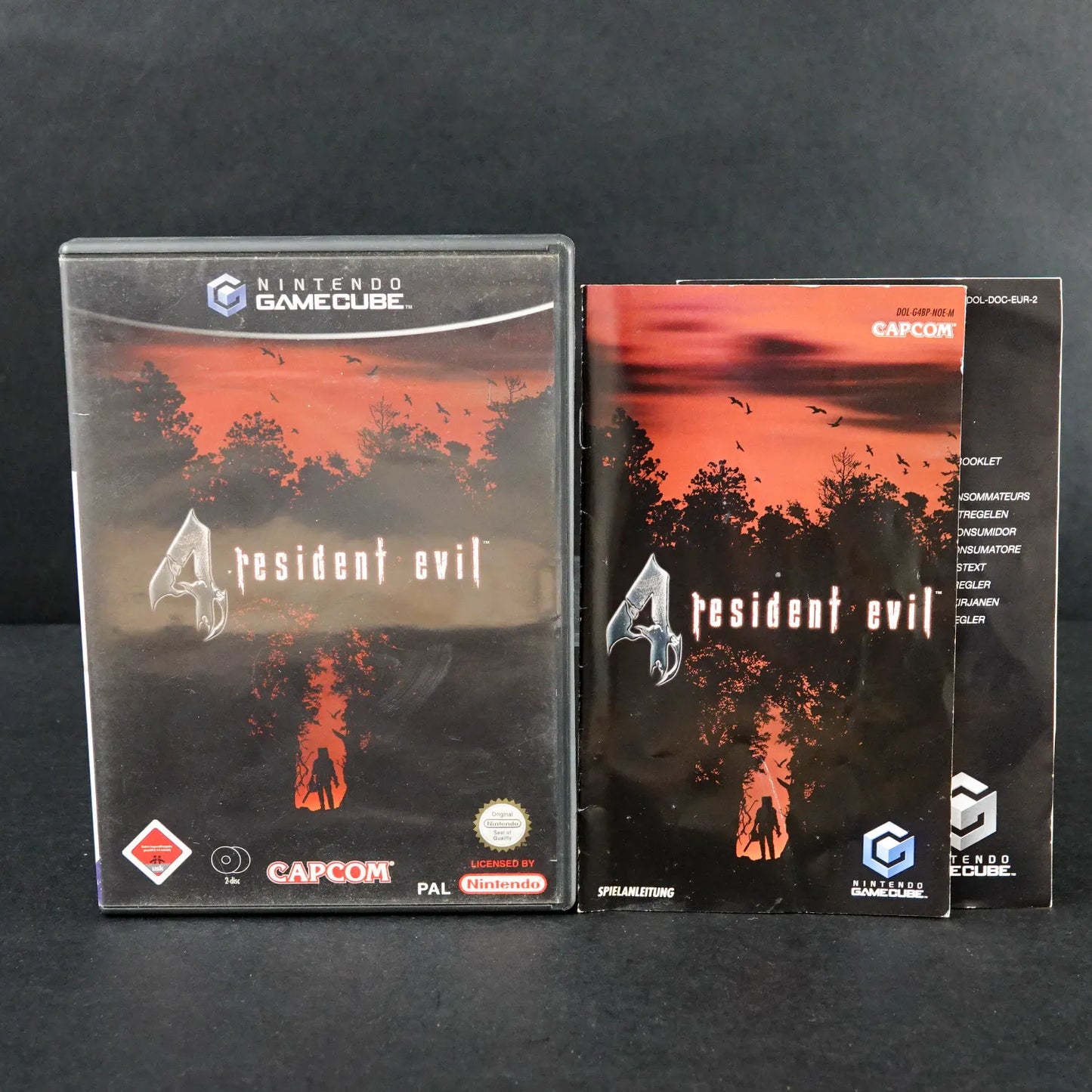 Resident Evil 4 - Spiel für Nintendo Gamecube - PAL Deutsch - CiB - Gebraucht