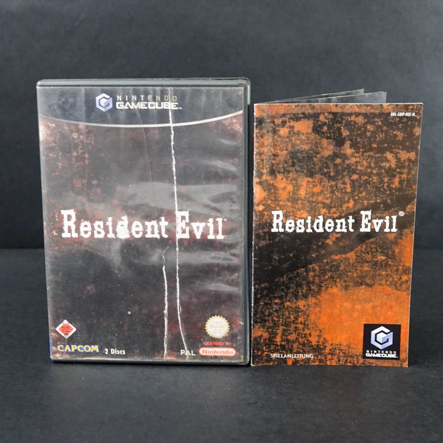 Resident Evil - Spiel für Nintendo Gamecube - PAL - Gebraucht - OVP beschädigt